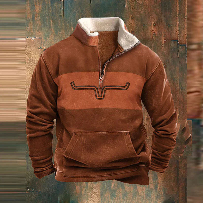 Dave Pull-over zippé à quart