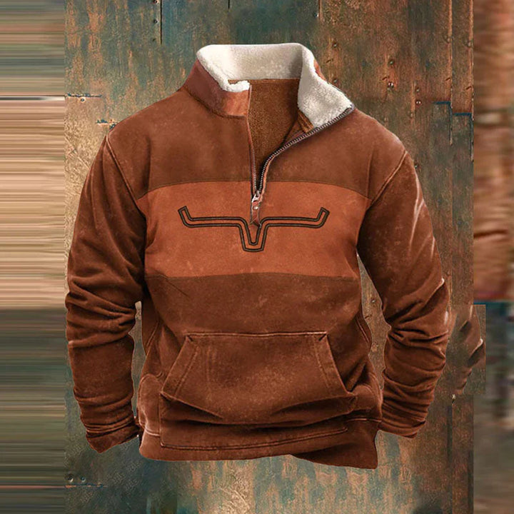 Dave Pull-over zippé à quart